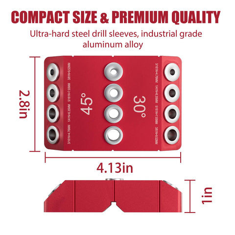 Premium aviation aluminum alloy body provides lightweight durability for easy transport
