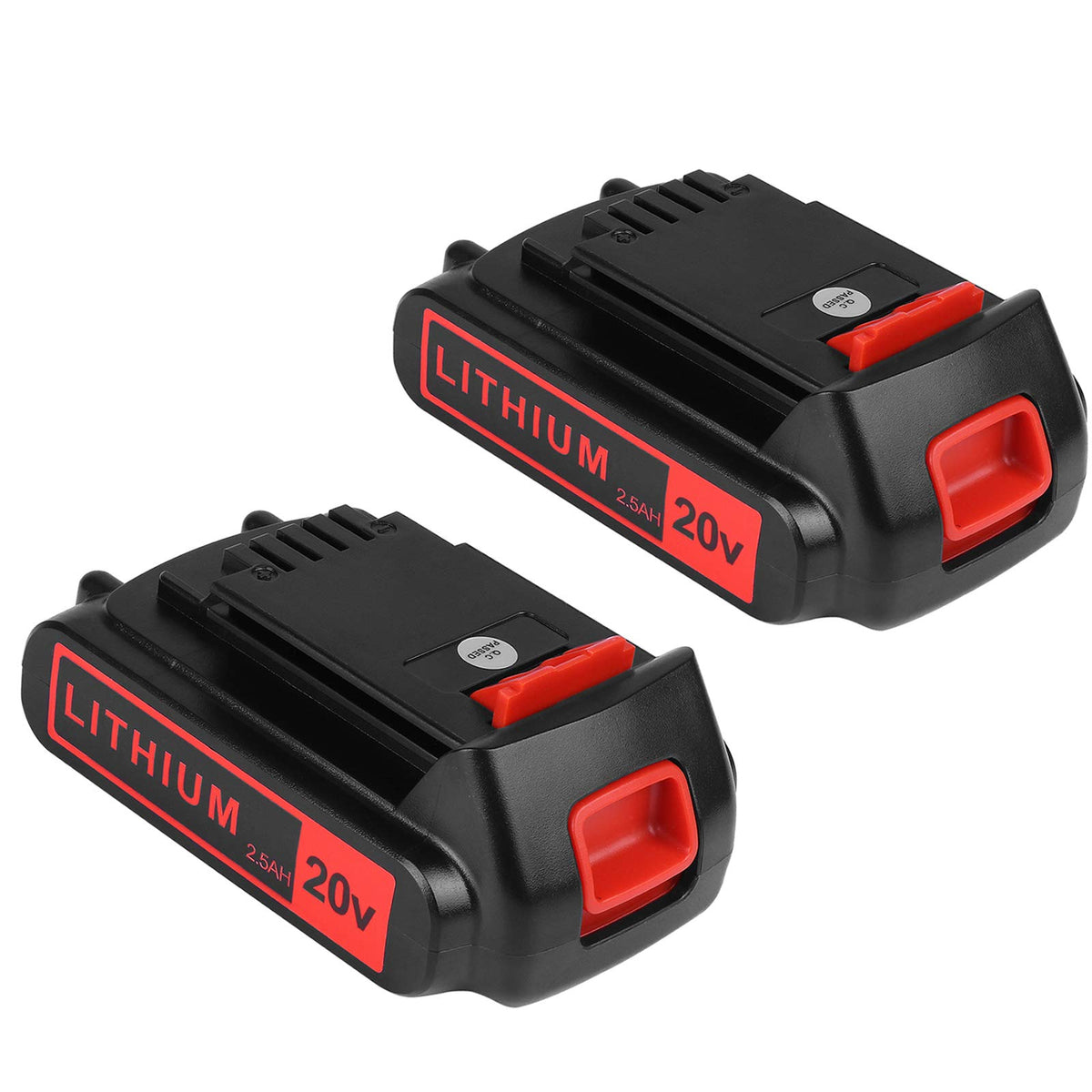 KINGTIANLE two-pack LBXR20 batteries for extended runtime on cordless tools.