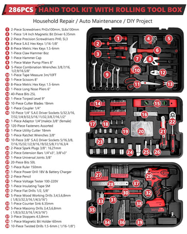 KingTool 21V cordless drill ready for quick home repairs.