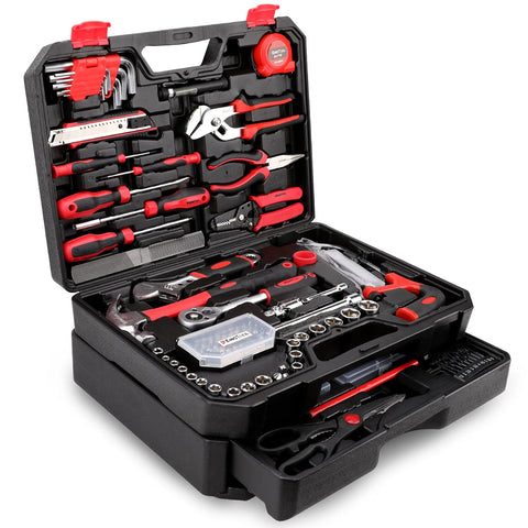 KingTool 325-piece tool kit with a 1-drawer case offers organized storage.