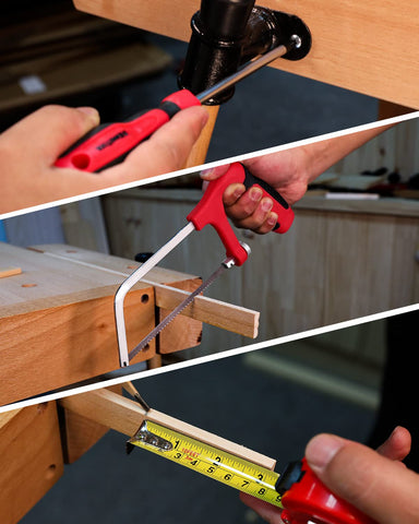 KingTool hammer, pliers, and tape measure for everyday fixes.