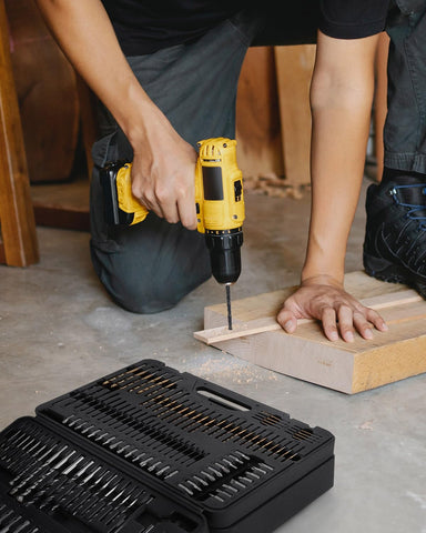 KingTool screwdriver bits kit complements power tools for home repairs.