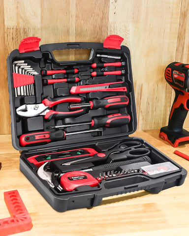 KingTool utility cutter and tape measure ready for quick cuts