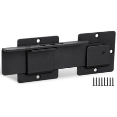 KINJOUZ 9-Inch Flip Gate Latch main body shows rugged carbon steel for durable outdoor gates.