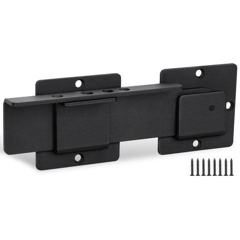 KINJOUZ 9-Inch Flip Gate Latch main body shows rugged carbon steel for durable outdoor gates.