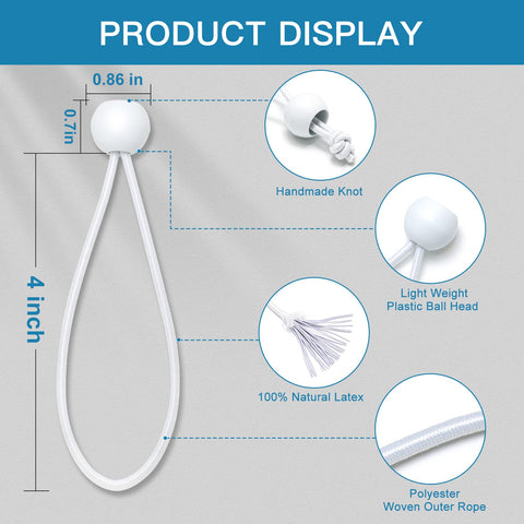Kinzomor tarp tie cords used to fasten a canopy securely