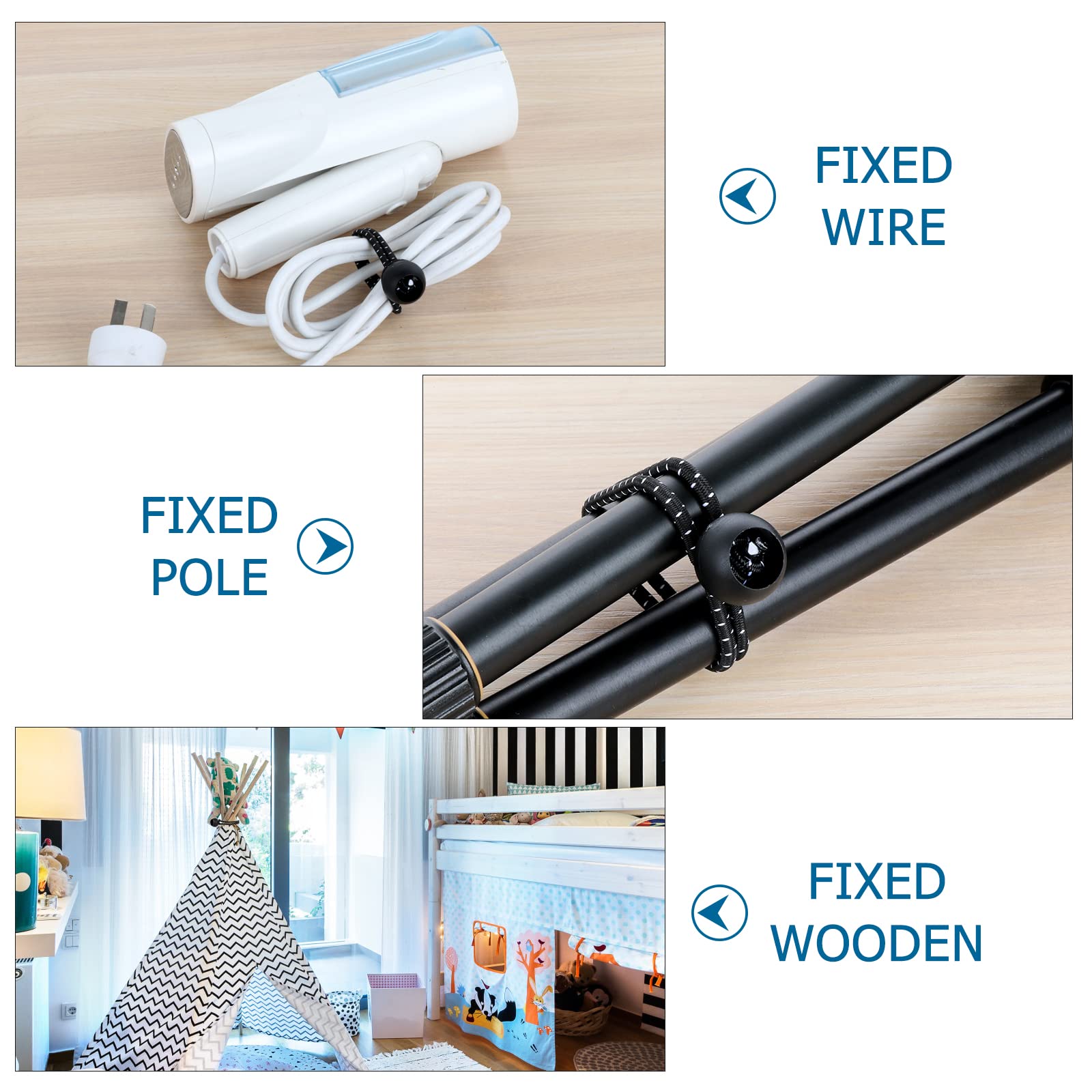 Kinzomor UV-protected weatherproof cords withstand outdoor use