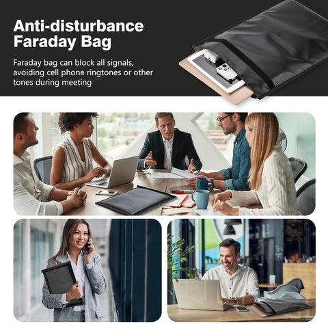 KIPHCA faraday bag keyfob protects car keys from scanning.