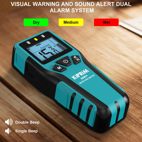 Kiprim WM01 measures moisture depth up to 40 mm