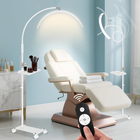 KIRKAS Lash Light Half Moon Lamp for shadow-free eyelash extensions