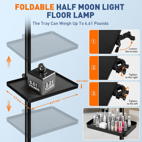 KIRKAS Remote and touch control simplify lighting adjustments during sessions.