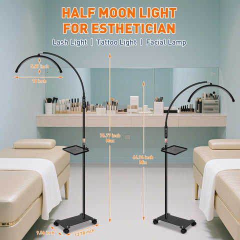 KIRKAS Stable roller-base design prevents wobble in busy studios.