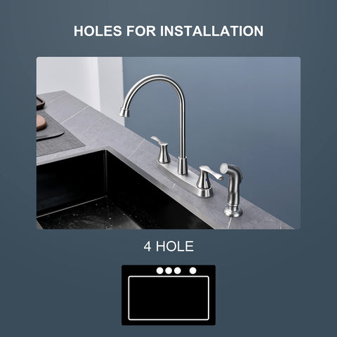 KirlystonE two-handle control for precise temperature and flow