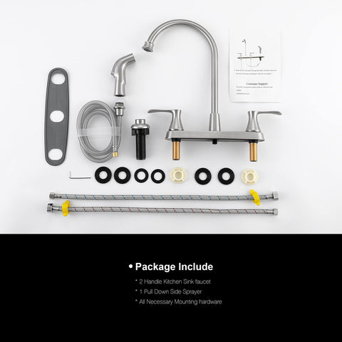 Lead-free stainless steel construction of KirlystonE faucet