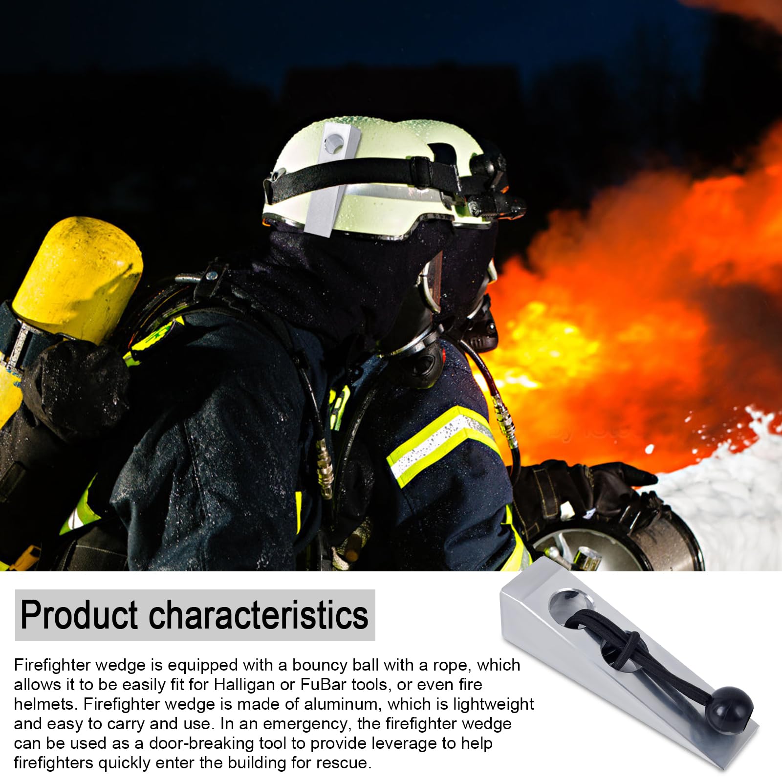 KishYa Firefighter Wedge Halligan-fit compatibility in use.