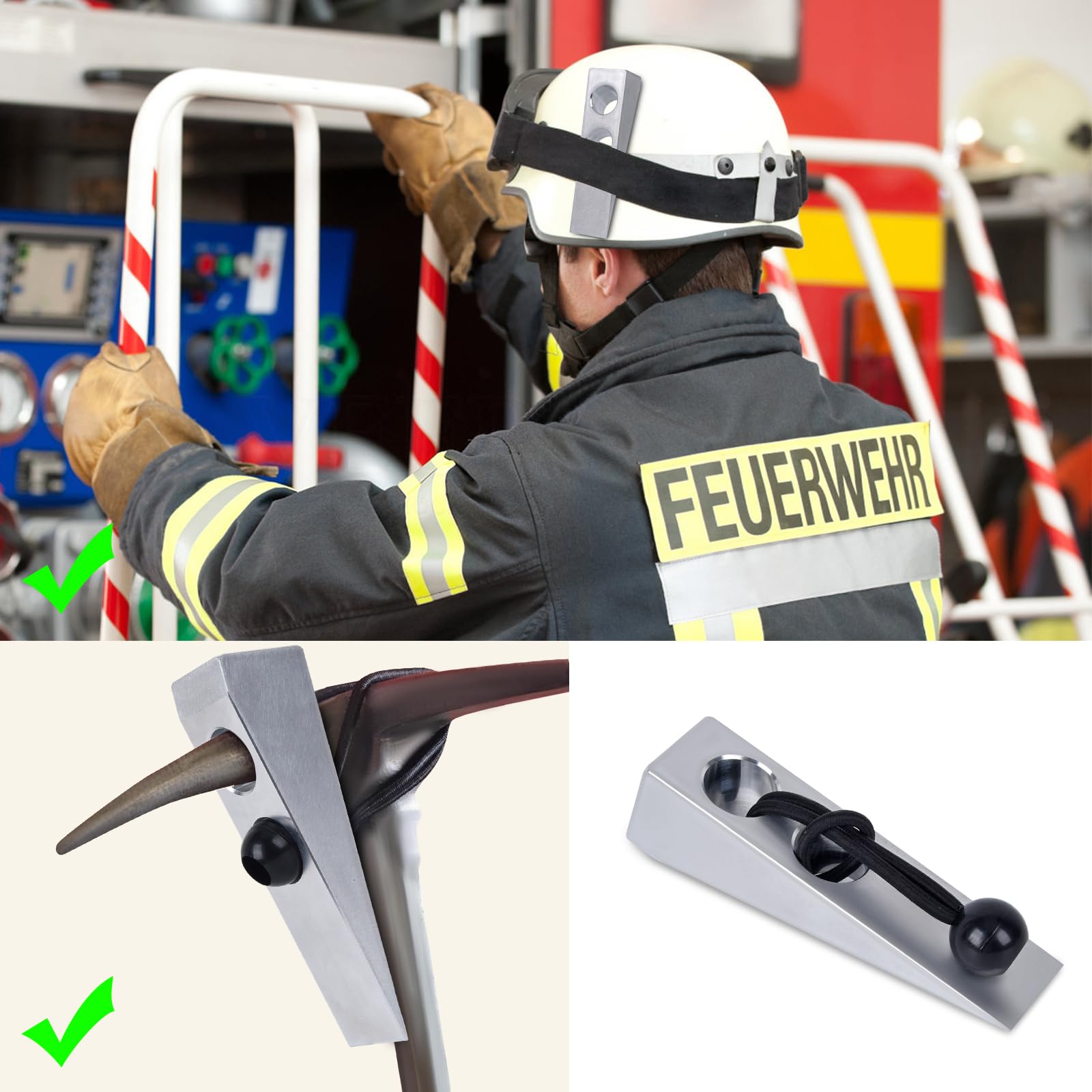KishYa Firefighter Wedge lightweight design for easy field carrying.