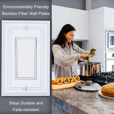 Kisrvopn Outlet cover in different styles collection for versatile spaces.
