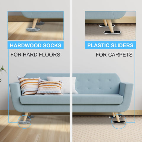 Kiss Core 2-in-1 kit for switching from carpet to wood.