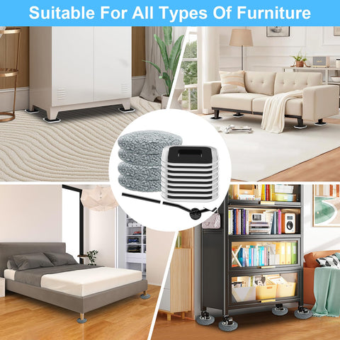 Kiss Core three-in-one kit moves sofas and tables with confidence