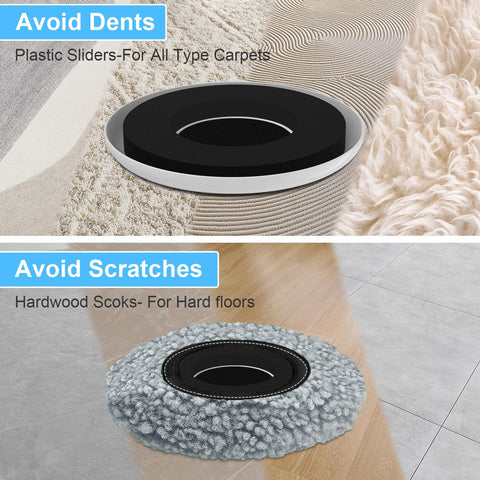 Kiss Core easy-move system reduces strain when rearranging furniture.