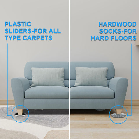Kiss Core extendable furniture lifter helps lift and move with less strain.