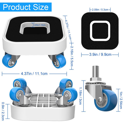 Kiss Core four-pack furniture sliders enabling easy relocation of heavy items