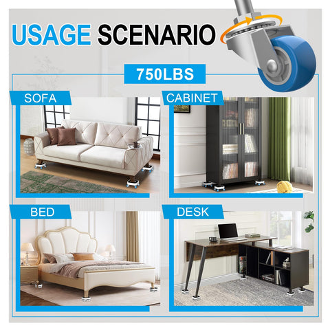 Kiss Core kit supports up to 750 pounds for sturdy moving tasks.