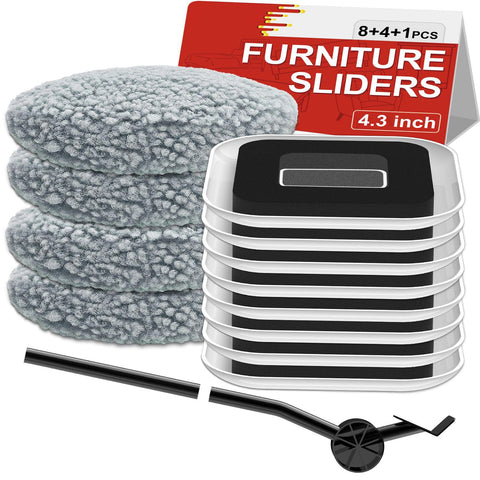 Kiss Core new upgrade furniture sliders on carpets for smooth repositioning