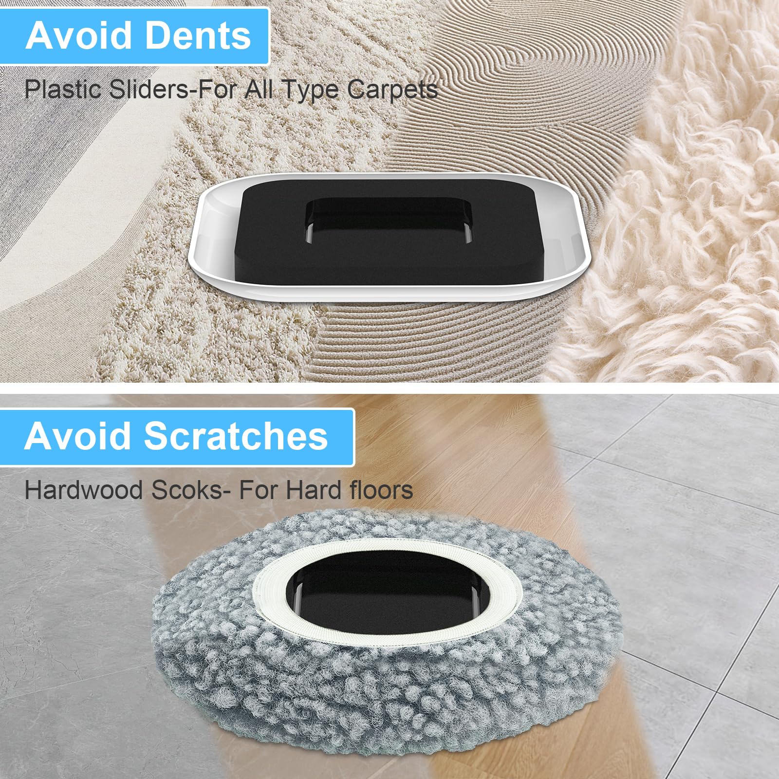 Kiss Core plush socks for hard floors extend slide versatility