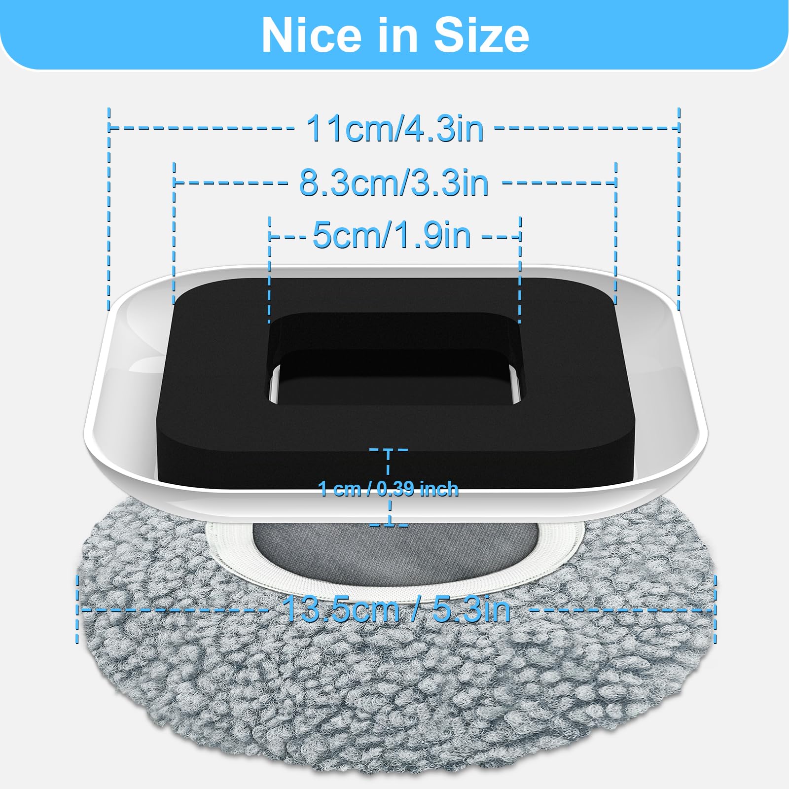 Kiss Core 4.3-inch sliders move bulky pieces with less effort