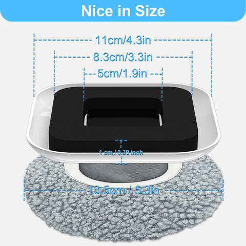 Kiss Core 4.3-inch sliders move bulky pieces with less effort