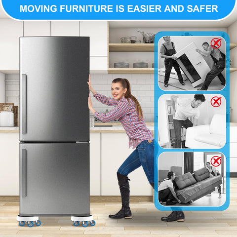 Kiss Core sliders move across hardwood, tile, and laminate floors with ease.