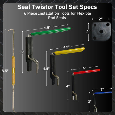 Kit King USA seal twistor small size for tight grooves