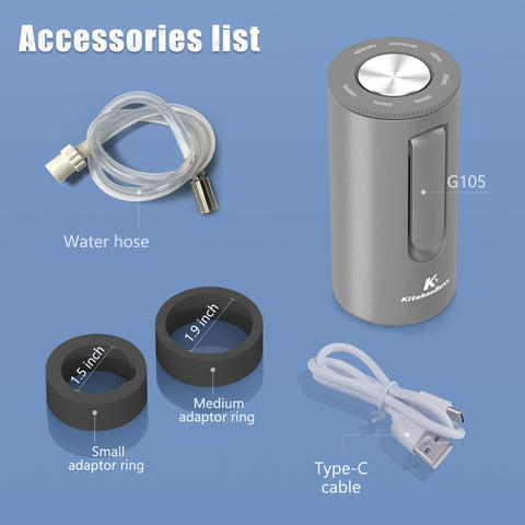 KitchenBoss ergonomic dispensing design reduces effort during bottle use.