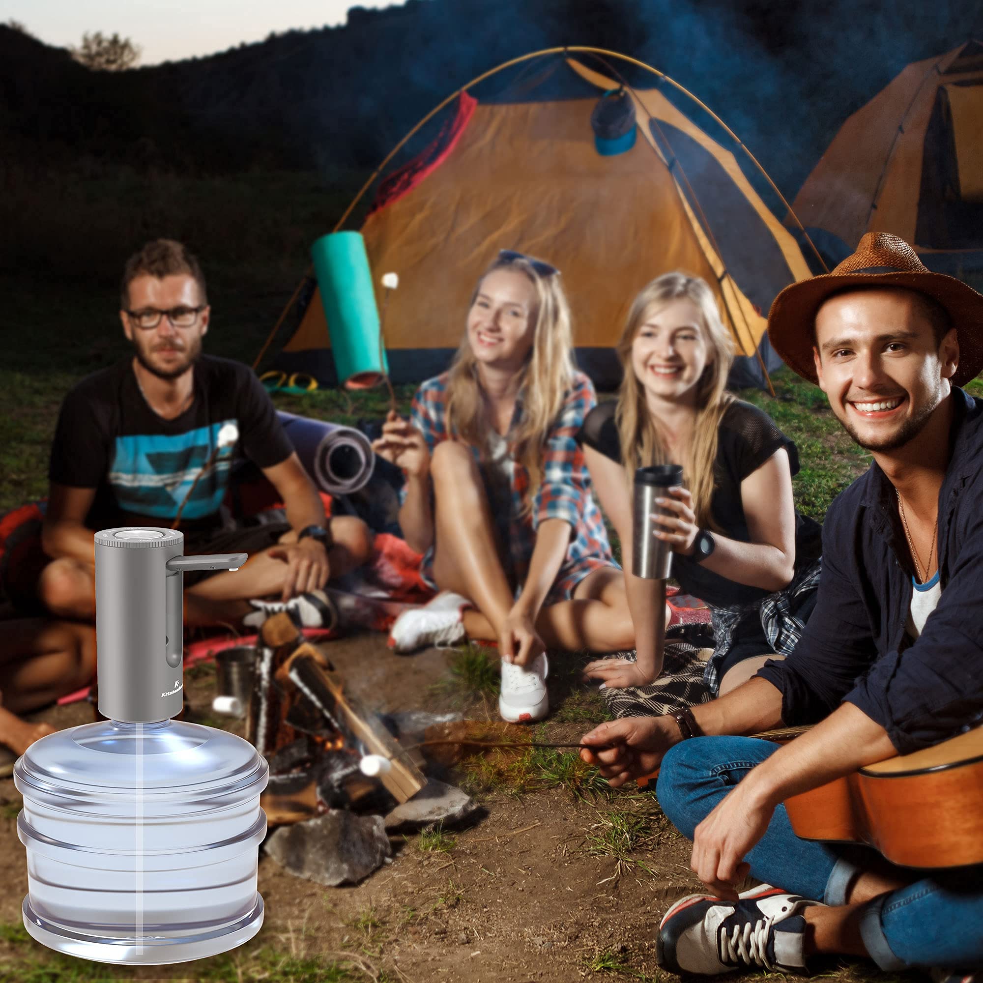 KitchenBoss lightweight, space-saving design fits small kitchens and campsites.
