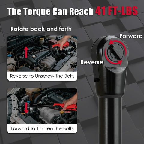 KITLUCK 1/4-inch drive adapter enhances socket compatibility.