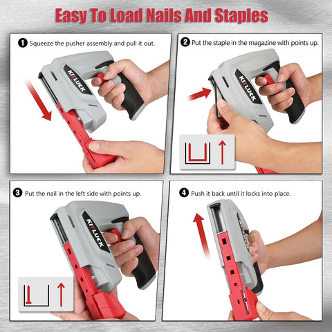 KITLUCK led-work-light illuminates dark areas for precise fastening.