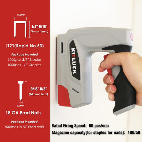KITLUCK usb-c-charging-port shows fast recharge for cordless on-site use.