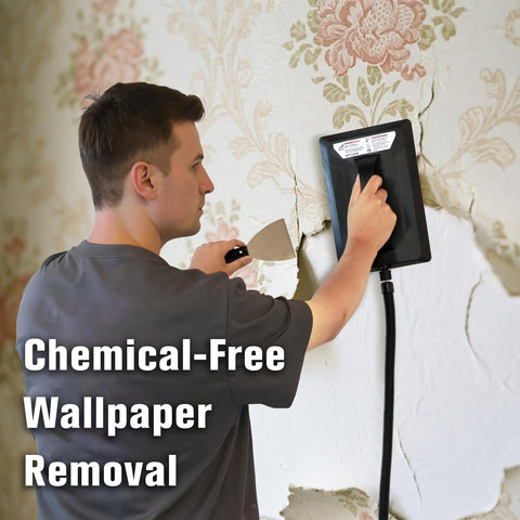 KITLUCK Wallpaper Steamer compact design fits small spaces for storage.
