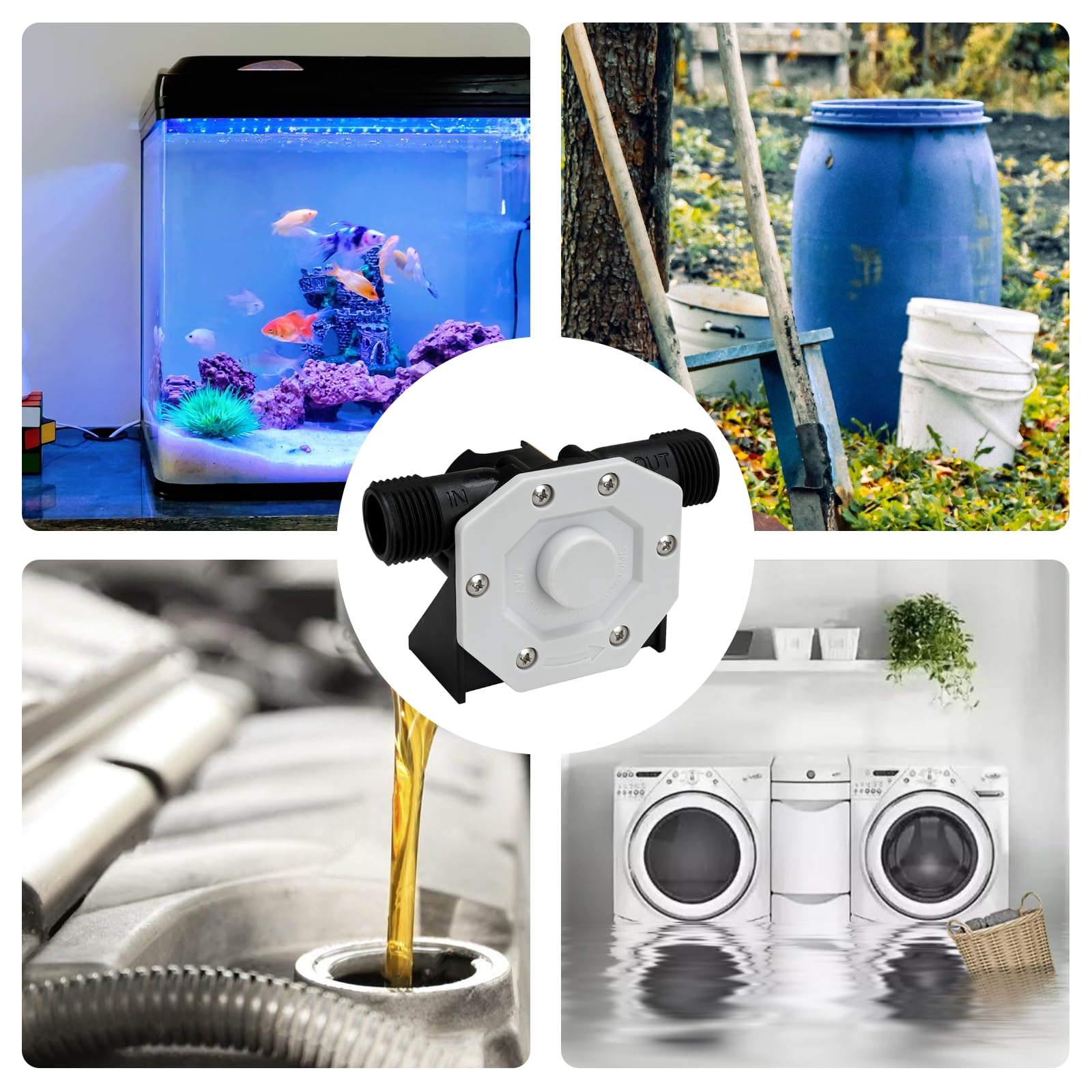 KITLUCK water filter and oil filter simplify maintenance.