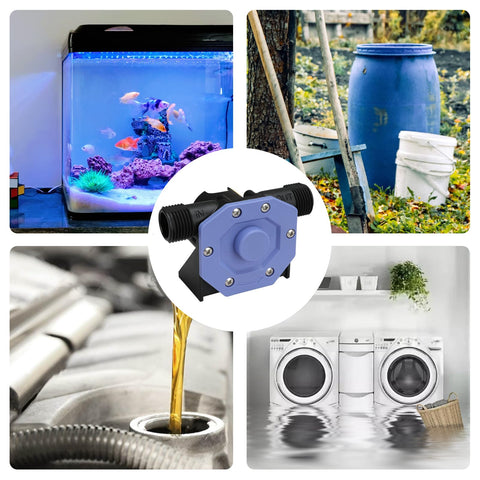 KITLUCK water filter and oil filter included to protect pump during use.