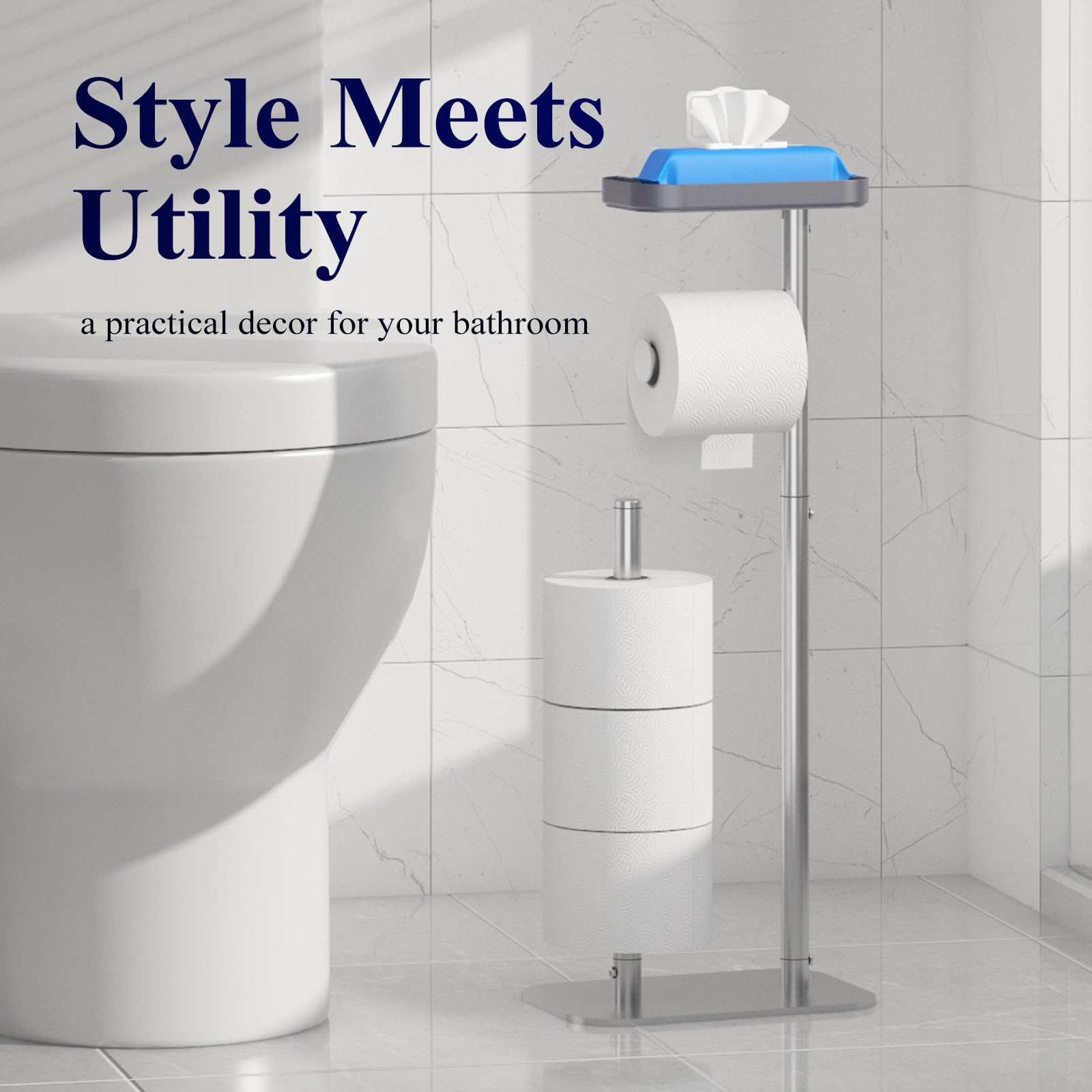 Kitsure easy-assembly design allows quick setup without wall drilling.