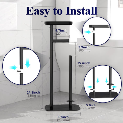 Kitsure rustproof metal construction stays durable and easy to wipe clean