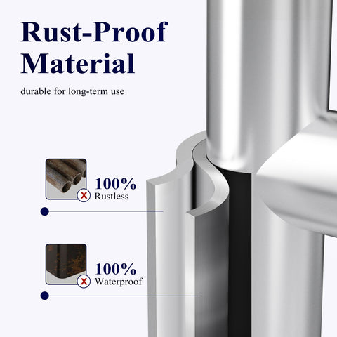 Kitsure built-in shelf safely holds phone and small items nearby.
