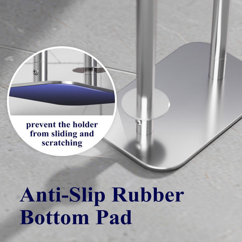 Kitsure floor-stability pad prevents wobble for secure placement.