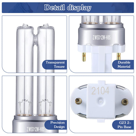 Four-pack bulbs provide convenient replacement cycles.