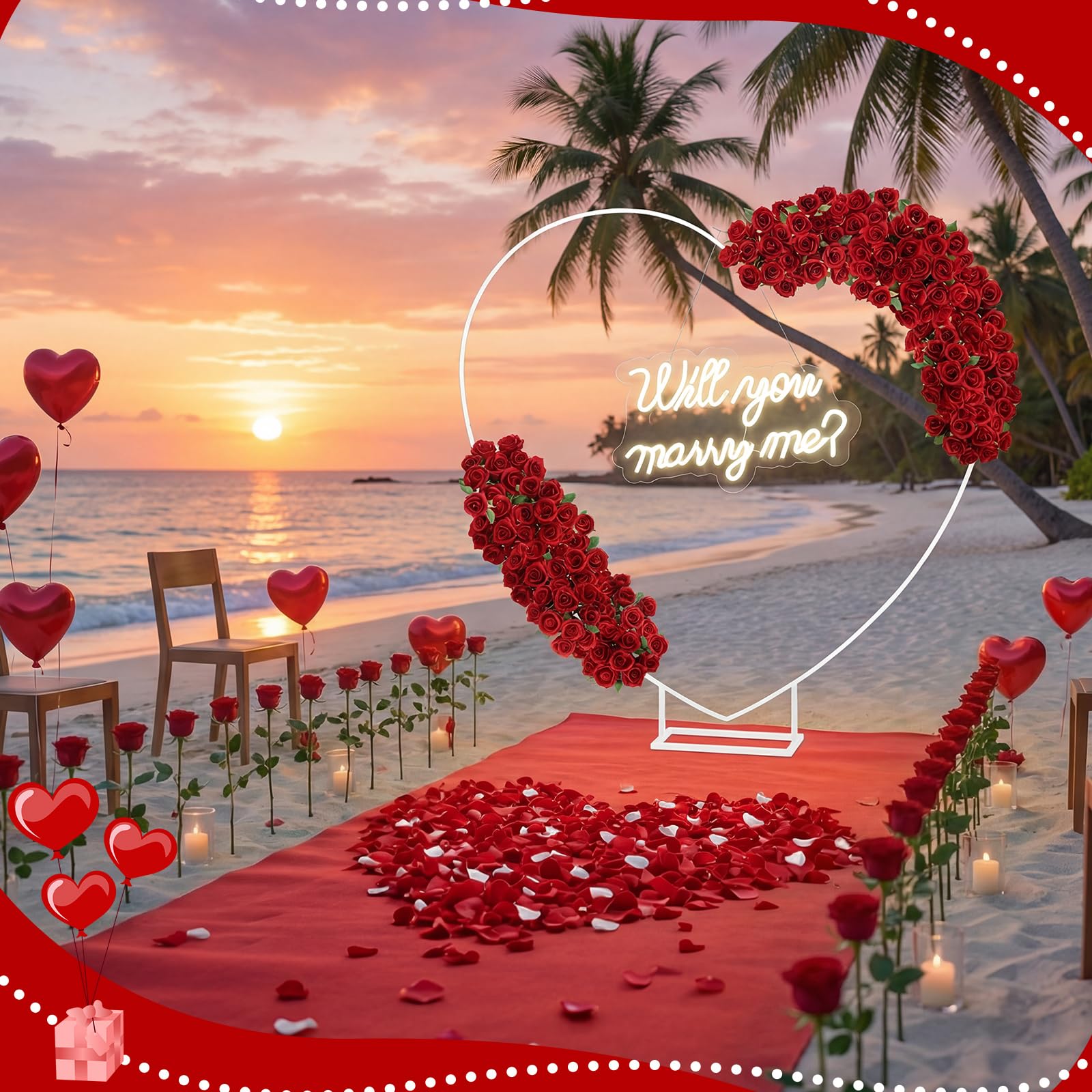 Kittmip artificial red roses adding lasting color to the scene