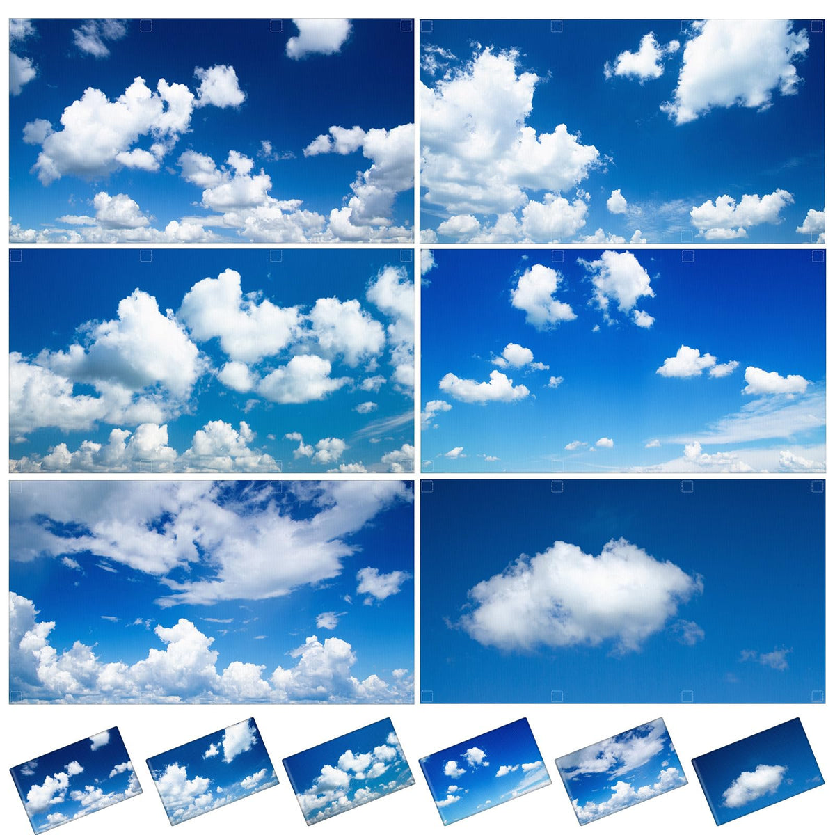 Kittmip blue sky light cover on ceiling enhances ambience and decor.