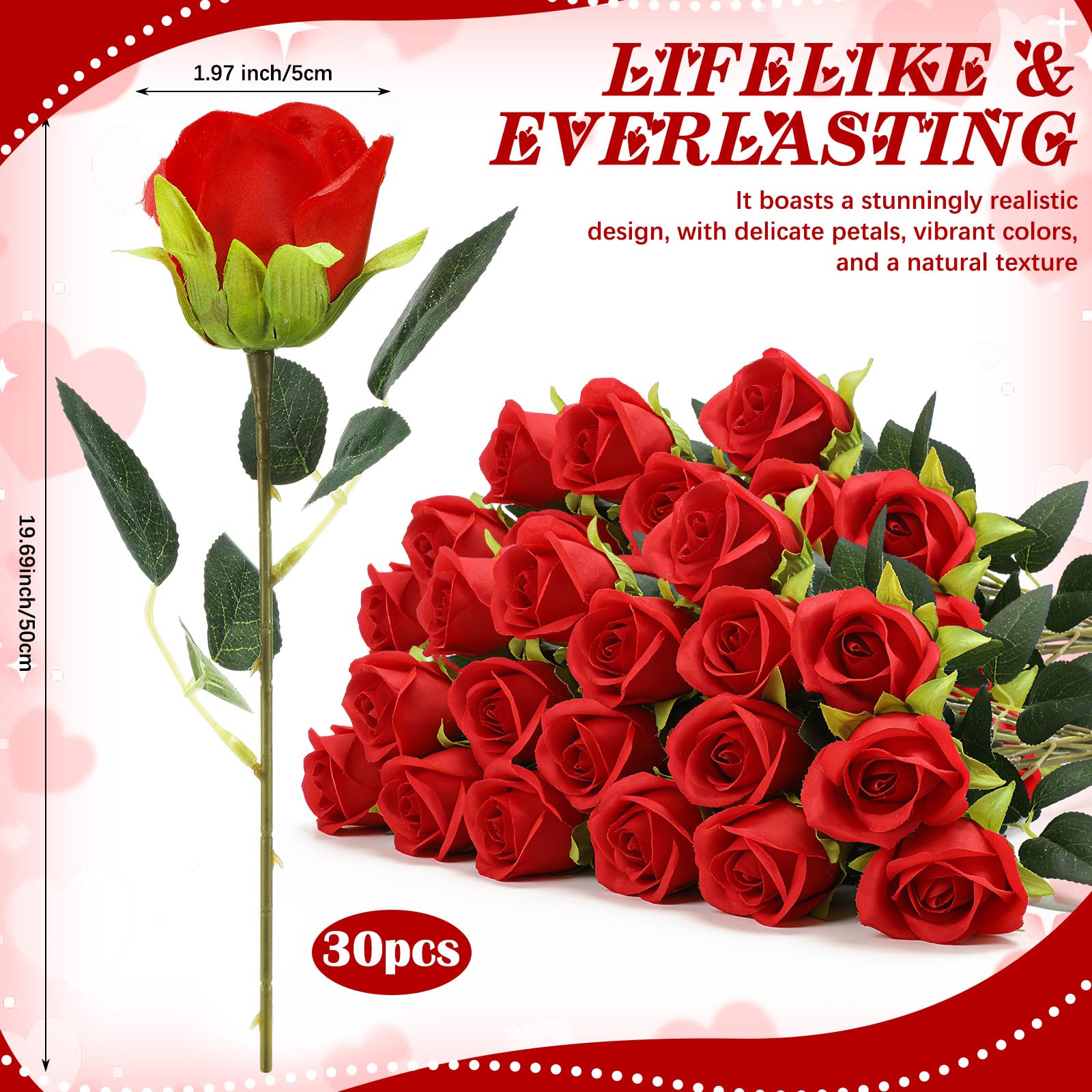 Kittmip 2000 red rose petals creating a lush walkway and decor