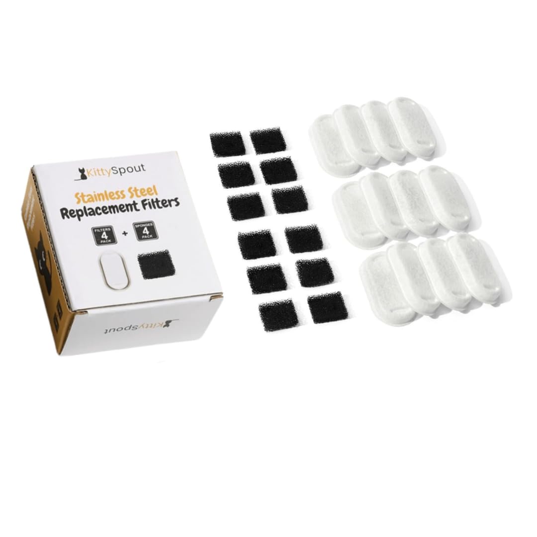 KittySpout 2.0 wireless replacement filter for 135oz fountain, helps keep water clean.